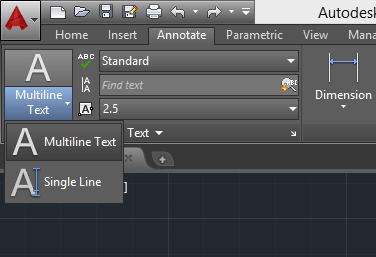 attribute text in autocad